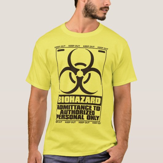 BIOHAZARD T-SHIRT (Voorkant)