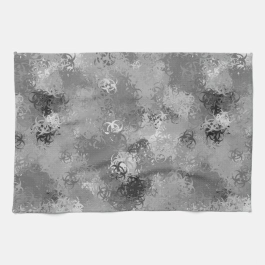 Biohazard Urban Camo Towel Theedoek (Horizontaal)