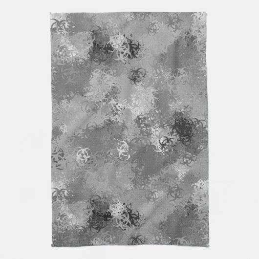 Biohazard Urban Camo Towel Theedoek (Verticaal)