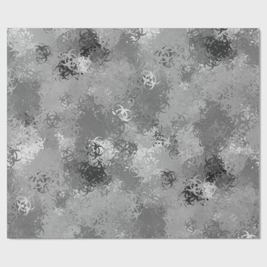 Biohazard Urban Camo Wrapping Paper Cadeaupapier (Vlak)
