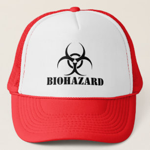 BIOHAZARD Waarschuwing Label Halloween Aankleden Trucker Pet