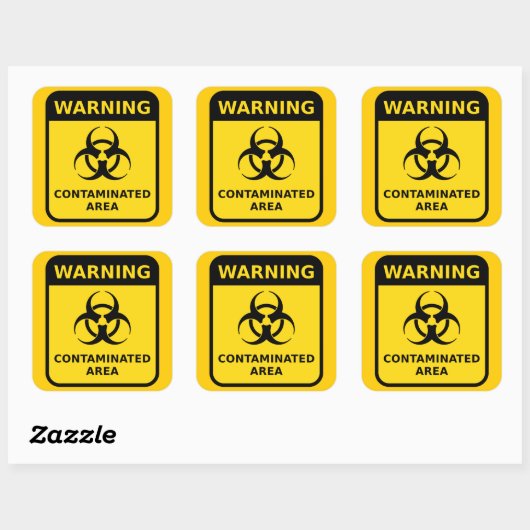 Biohazard Warning Sticker (Vel)