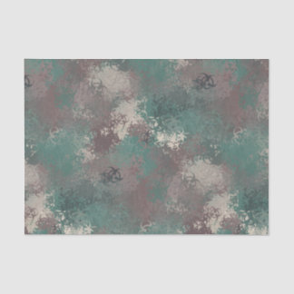 Biohazard Woodland Camo Tissue Paper Tissuepapier