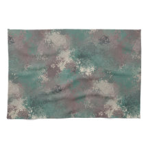 Biohazard Woodland Camo Towel