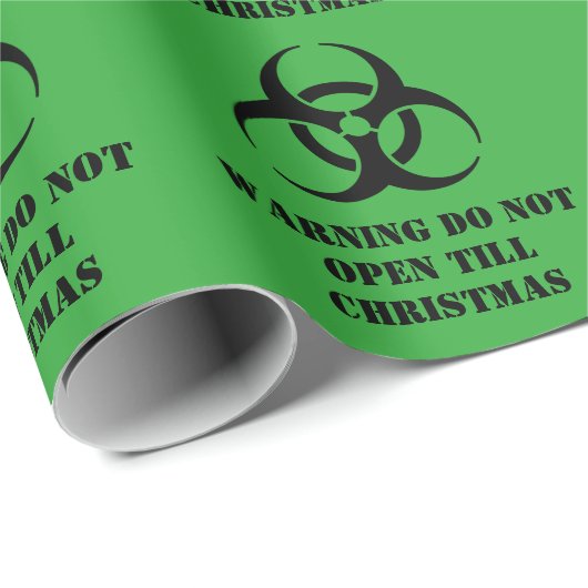 Biohazard Wrapping Paper Cadeaupapier (Rol Hoek)