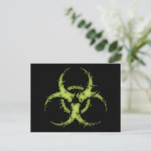 Biohazard -xdist briefkaart (Staand voorkant)