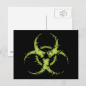 Biohazard -xdist briefkaart (Voorkant / Achterkant)
