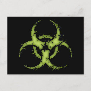 Biohazard -xdist briefkaart