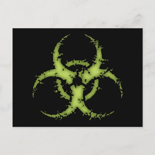 Biohazard -xdist briefkaart (Voorkant)