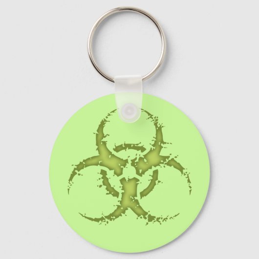 Biohazard -xdist sleutelhanger (Voorkant)