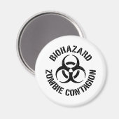 Biohazard: Zombie besmettingsmagneet Magneet (Voorkant / Achterkant)