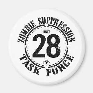 Biohazard Zombie Task Force Magneet