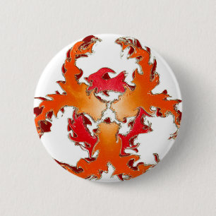 Biohazzard_white Ronde Button 5,7 Cm