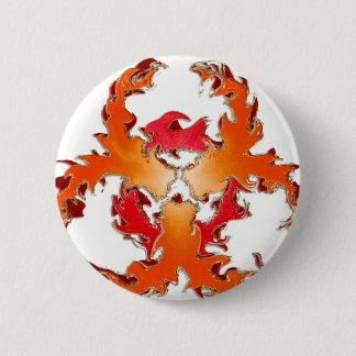 Biohazzard_white Ronde Button 5,7 Cm