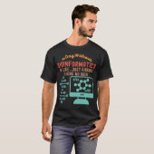 Bioinformatica-citaten, bio-informatica-Gezegden 4 T-shirt (Voorkant volledig)