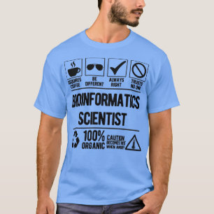 Bioinformatica-wetenschapper T-shirt