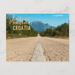 Biokovo-bergen - Kroatië Briefkaart
