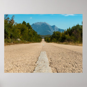 Biokovo-bergen - Kroatië Poster