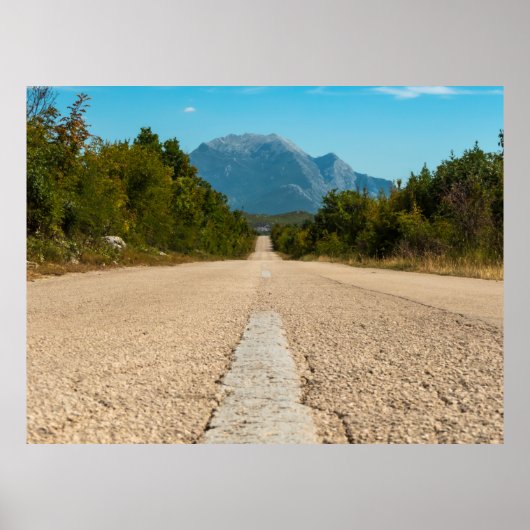 Biokovo-bergen - Kroatië Poster (Voorkant)