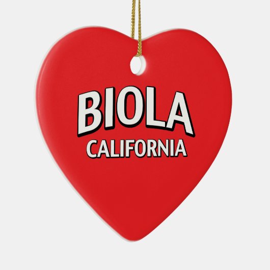 Biola California Keramisch Ornament (Rechts)