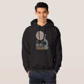 Biologe microbiologie leraar microscoop hoodie (Voorkant volledig)