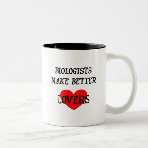Biologen maken betere overblijfselen tweekleurige koffiemok