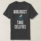 Biologen nemen celfies 4 t-shirt (Design voorkant)
