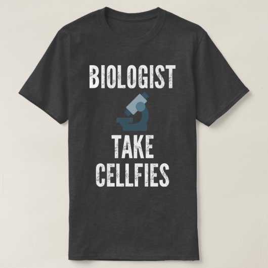 Biologen nemen celfies 4 t-shirt (Design voorkant)