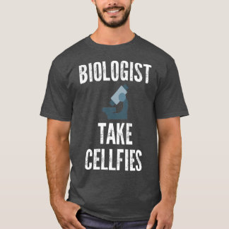 Biologen nemen celfies 4 t-shirt