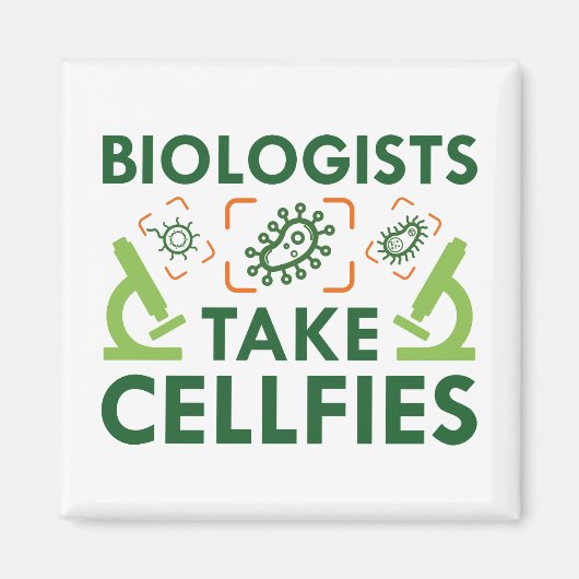 Biologen nemen celfies magneet (Voorkant)