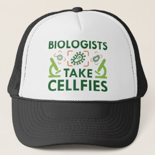 Biologen nemen celfies trucker pet