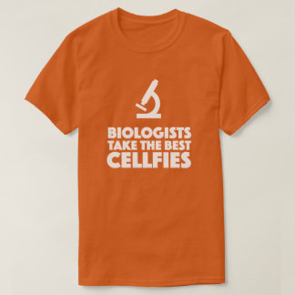 Biologen nemen de beste cellenmicroscoop t-shirt