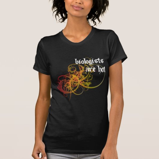 Biologen zijn heet t-shirt (Voorkant)