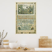Biological Exhibition Poster, Dutch, Van Hoytema Poster (Keuken)