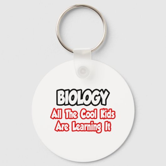 Biologie...Alle Kinderen Sleutelhanger (Voorkant)