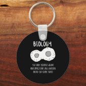 Biologie - Biologie de enige wetenschappelijke cad Sleutelhanger (Voorkant)