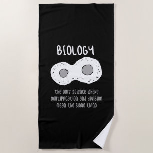Biologie - Biologie de enige wetenschappelijke cad Strandlaken