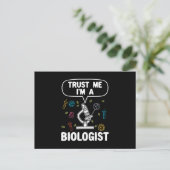 Biologie Bioloog Gift Briefkaart (Staand voorkant)