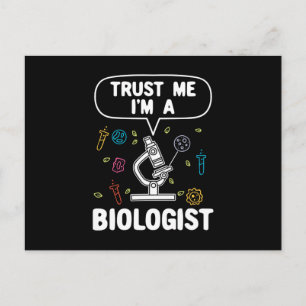 Biologie Bioloog Gift Briefkaart