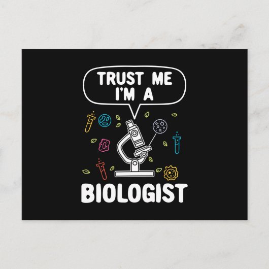 Biologie Bioloog Gift Briefkaart (Voorkant)