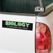 Biologie Bumpersticker (Op Truck)