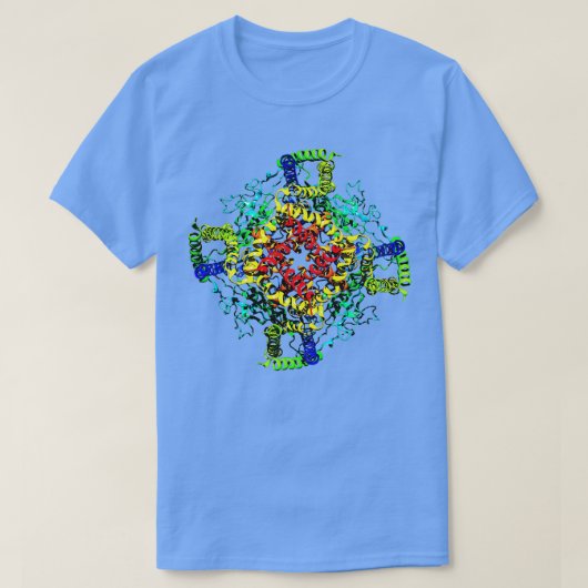 Biologie Cryo-elektronenmicroscopie-structuureiwit T-shirt (Design voorkant)