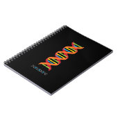 biologie dna molecule wetenschapsleraar genen notitieboek (Linkerzijde)