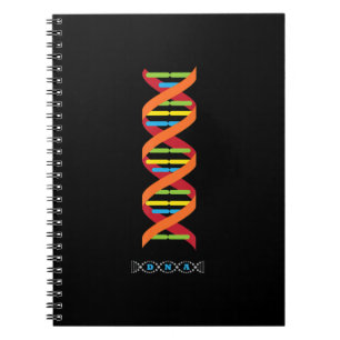 biologie dna molecule wetenschapsleraar genen notitieboek