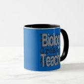 Biologie docent extraordinaire mok (Voorkant rechts)