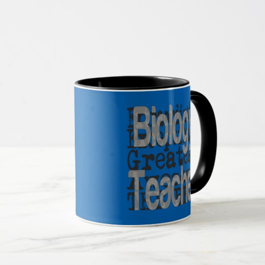 Biologie docent extraordinaire mok (Voorkant rechts)