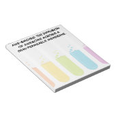 Biologie en chemie Leerkrachten: Wetenschap is Gew Notitieblok (Schuin)