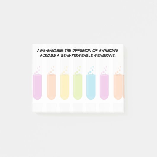 Biologie en chemie Leerkrachten: Wetenschap is Gew Post-it® Notes (Voorkant)