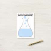 Biologie en chemie: Onderwijswetenschap is Geweldi Post-it® Notes (Op bureau)