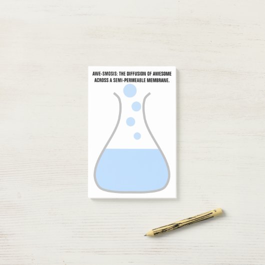 Biologie en chemie: Onderwijswetenschap is Geweldi Post-it® Notes (Op bureau)